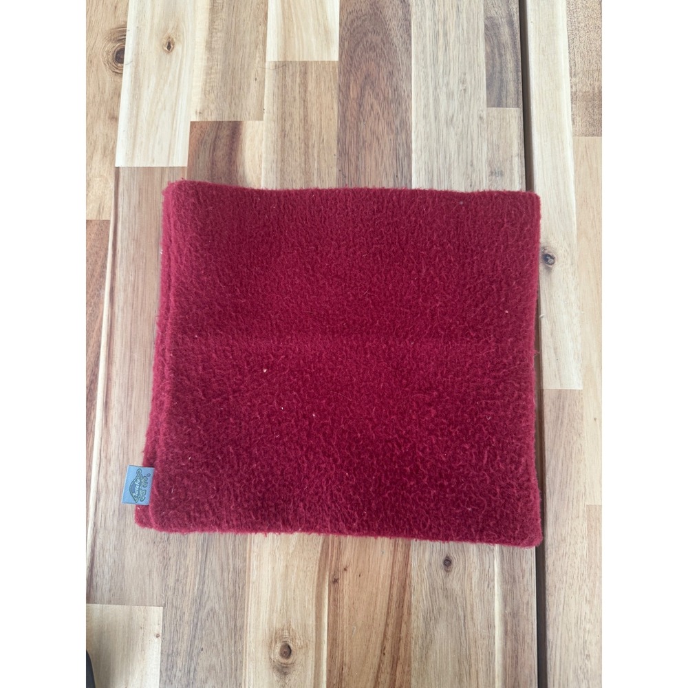 Turtle Fur‎ Fleece Neck Warmer Gaiter Burgundy Red Adult One Size Winter Scarf